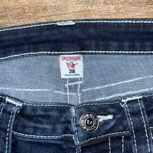 True religion good condition blue jeans